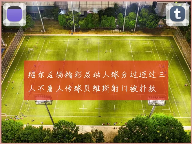 绍尔后场精彩启动人球分过连过三人不看人传球贝维斯射门被扑救